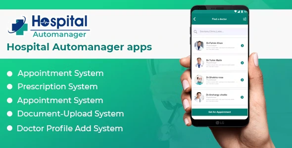 Hospital AutoManager Apps | Advance Hospital Management System Android Apps